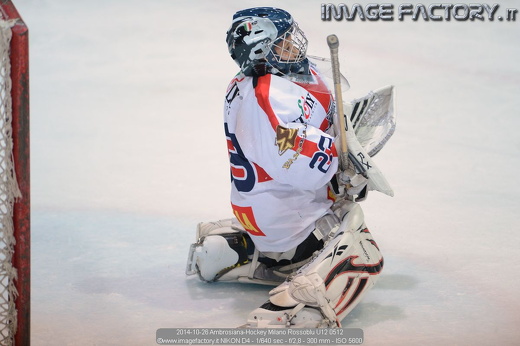 2014-10-26 Ambrosiana-Hockey Milano Rossoblu U12 0512
